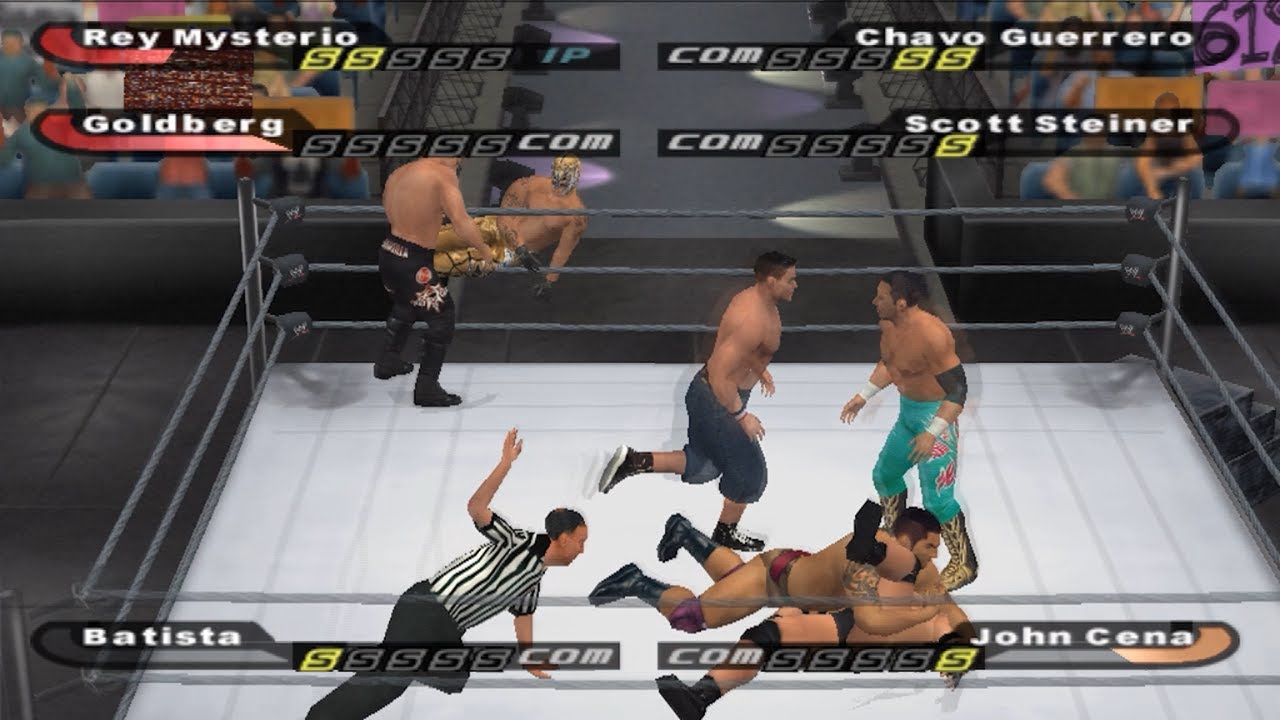 SYM - HCTP Wrestlers Battle Royal | PS2 Mod