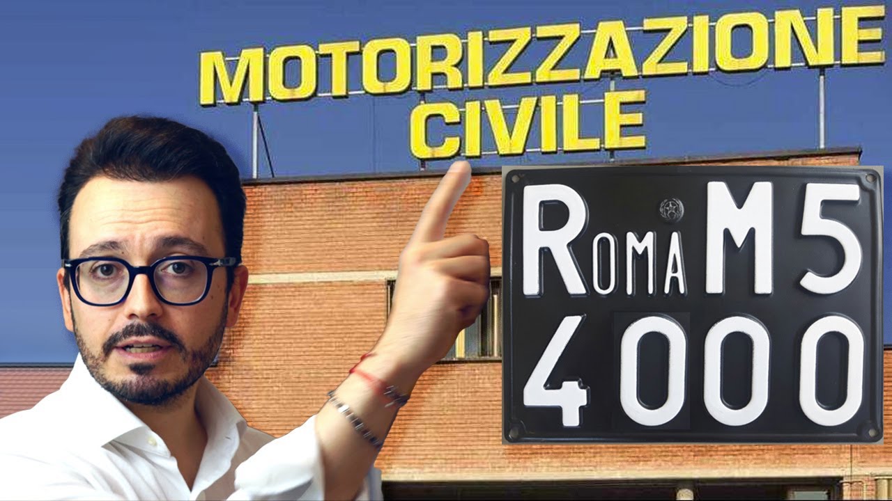 Targhe Storiche - Come fare per recuperarle - Quanto costano - Le da la motorizzazione