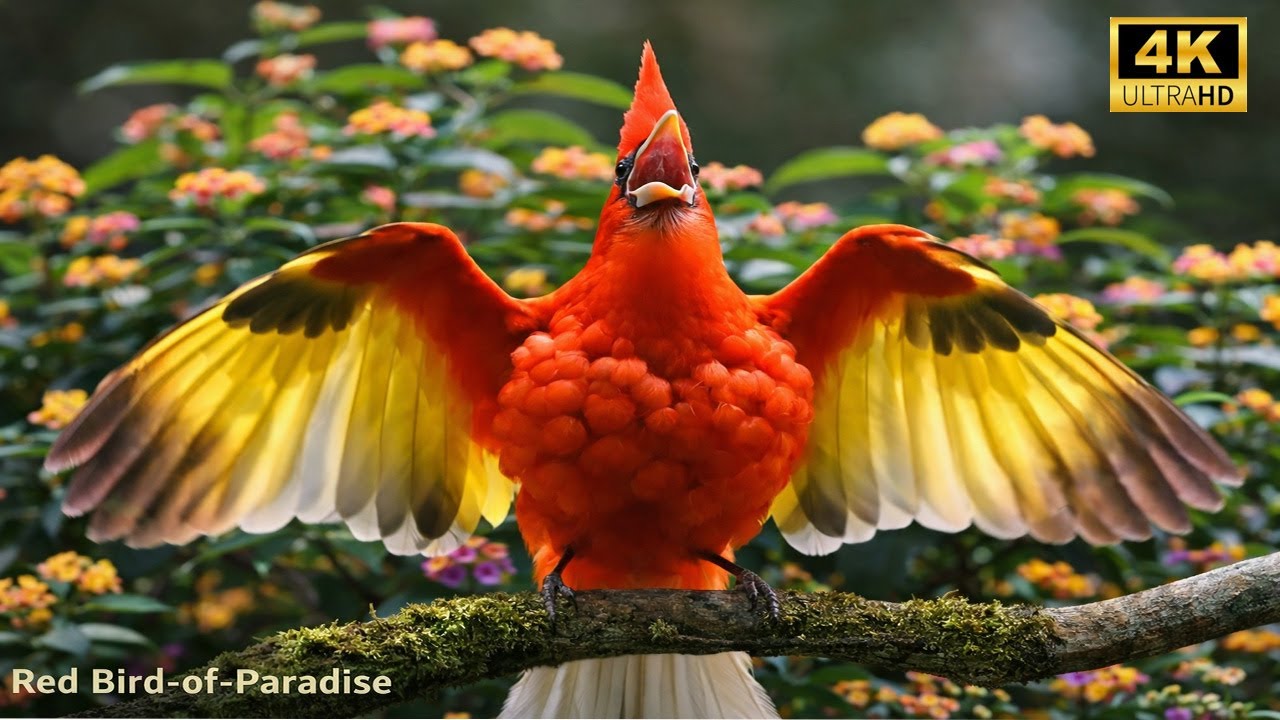 Earth’s Most Stunning Birds 🦜✨ Rare Colors & Natural Birdsong | 4K ASMR