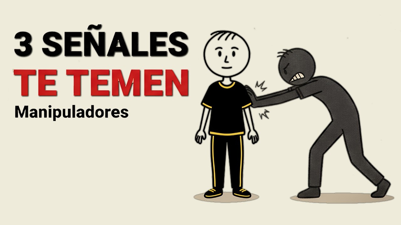 Si Tienes Estas 3 Señales, Los Manipuladores TE TEMEN