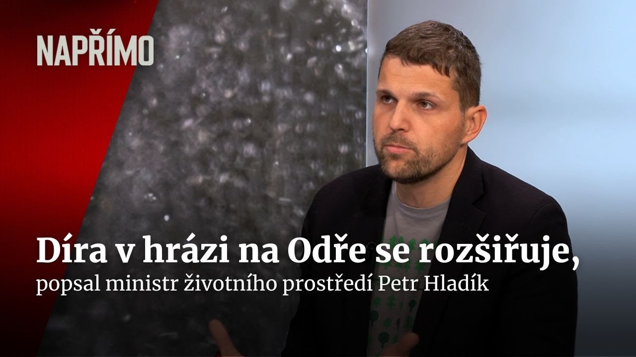 Petr Hladík (KDU-ČSL): Díra v hrázi na Odře se rozšiřuje | Napřímo