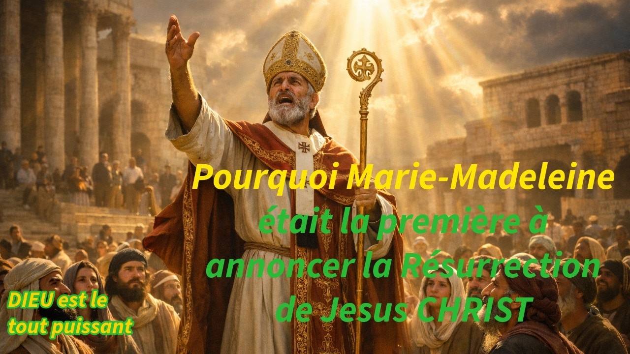 Pourquoi Marie-Madeleine était la première à annoncer la Résurrection de Jesus CHRIST