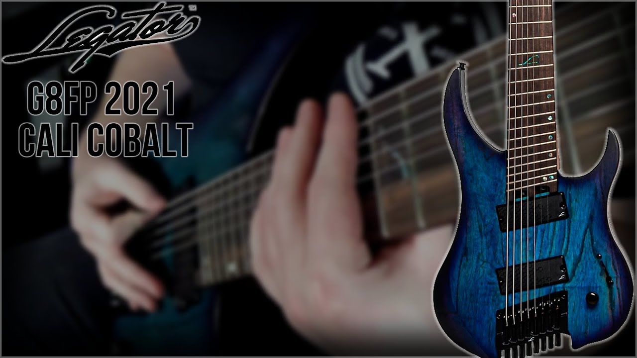 Headless 8 String Guitar | Legator G8FP 2021 Cali Cobalt