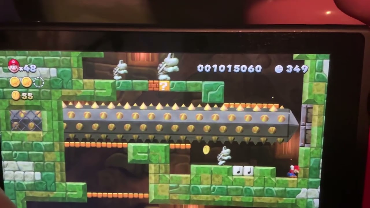 New Super Mario Bros. U: Sparkling Waters-Tower (w/ Star Coins)