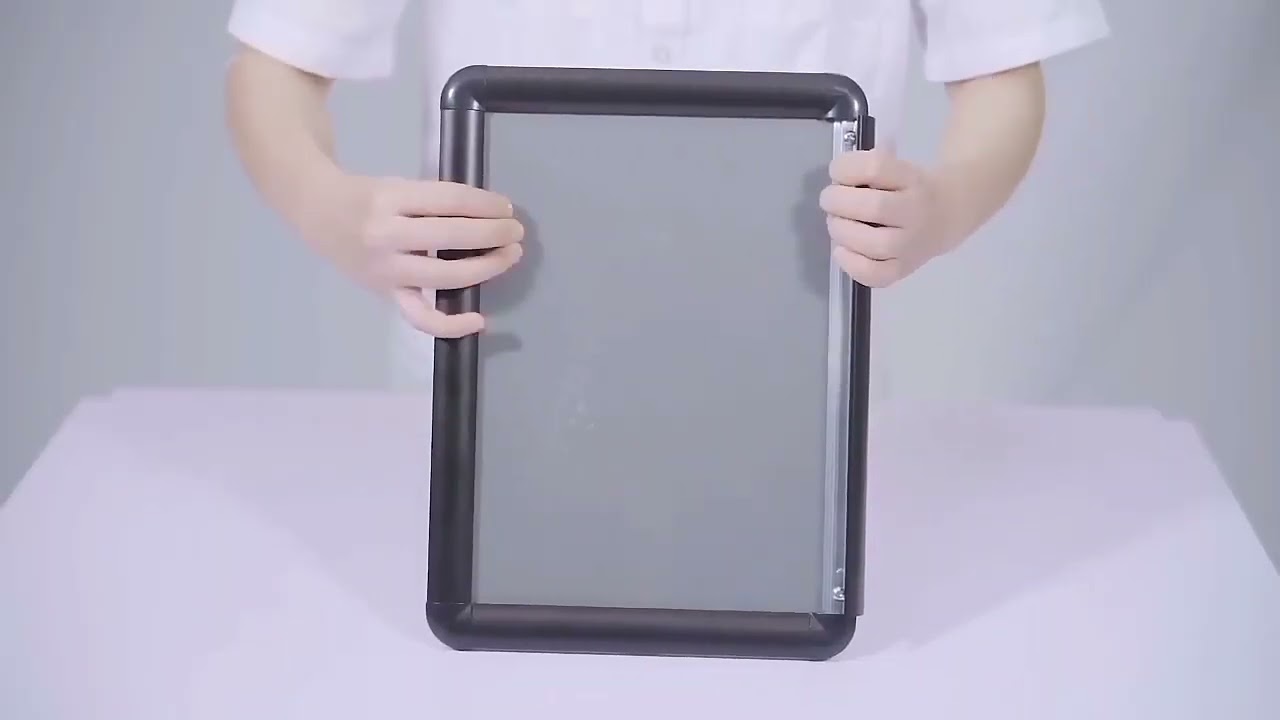 A3 A4 size Floor poster stand with snap frame