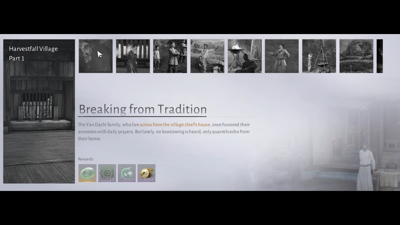 Wandering Tails HARVESTFALL VILLAGE Part-1 Breaking From Tradition #whereWindsMeet