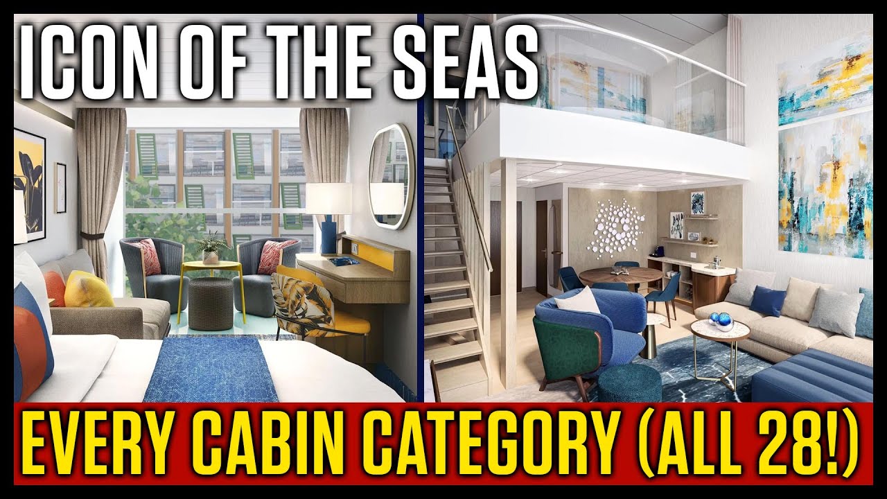 Every Icon Of The Seas Cabin Catgegory (All 28!) #Cruise