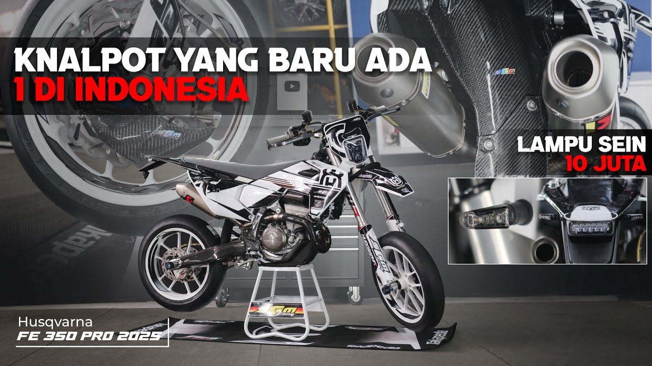 HUSQVARNA FE 350 PRO 2025 SUPERMOTO EDITION‼️400jt