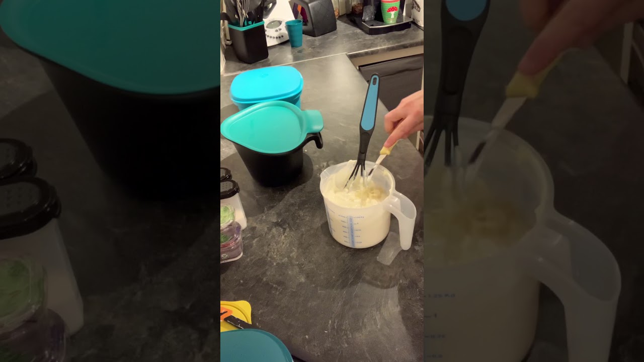 Bresso selber herstellen mit dem Siebservierer von Tupperware