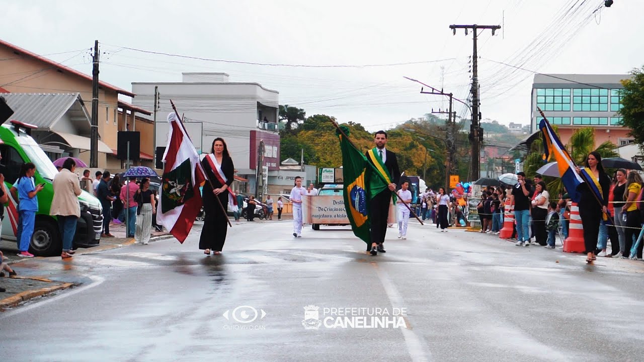 Desfile Cívico 2025: “Da Criação ao Criador” emociona Canelinha