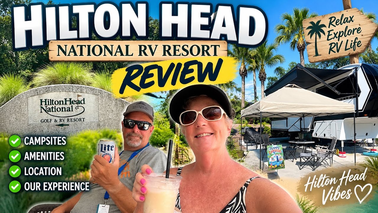     Hilton Head National RV Resort Tour & Review | Luxury RV Camping