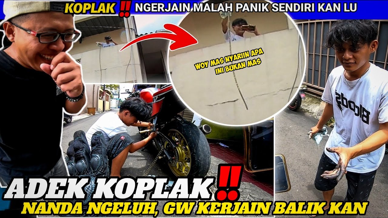 ADEK GEMBLUNG❗TANDA TANDA NANDA DICORET DARI KK || PRANK NANDA NGGAK MUTU