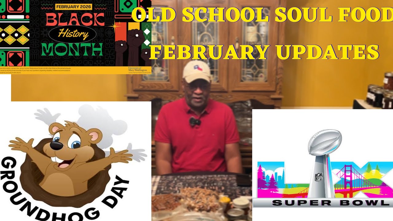 FEBRUARY 2026 CHANNEL UPDATES/Black History Month/Super Bowl Week/Ground Hog Day/Burger Road Trips