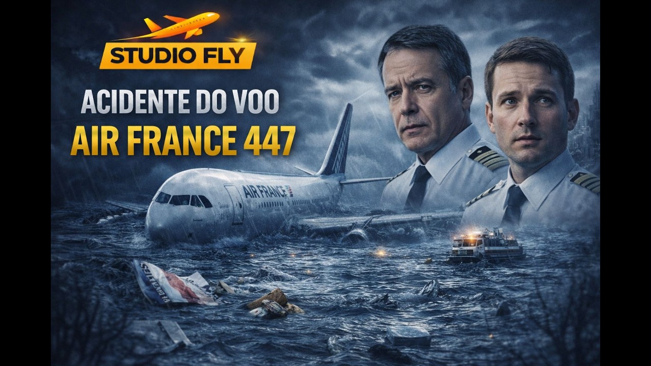 STÚDIO FLY !Entenda o que aconteceu com o vôo 447 da Air France.