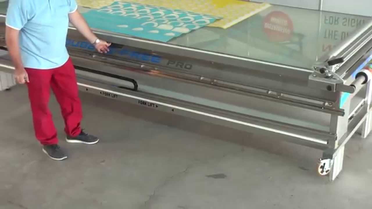BUBBLE-FREE PRO Applicator Electrical height adjustment