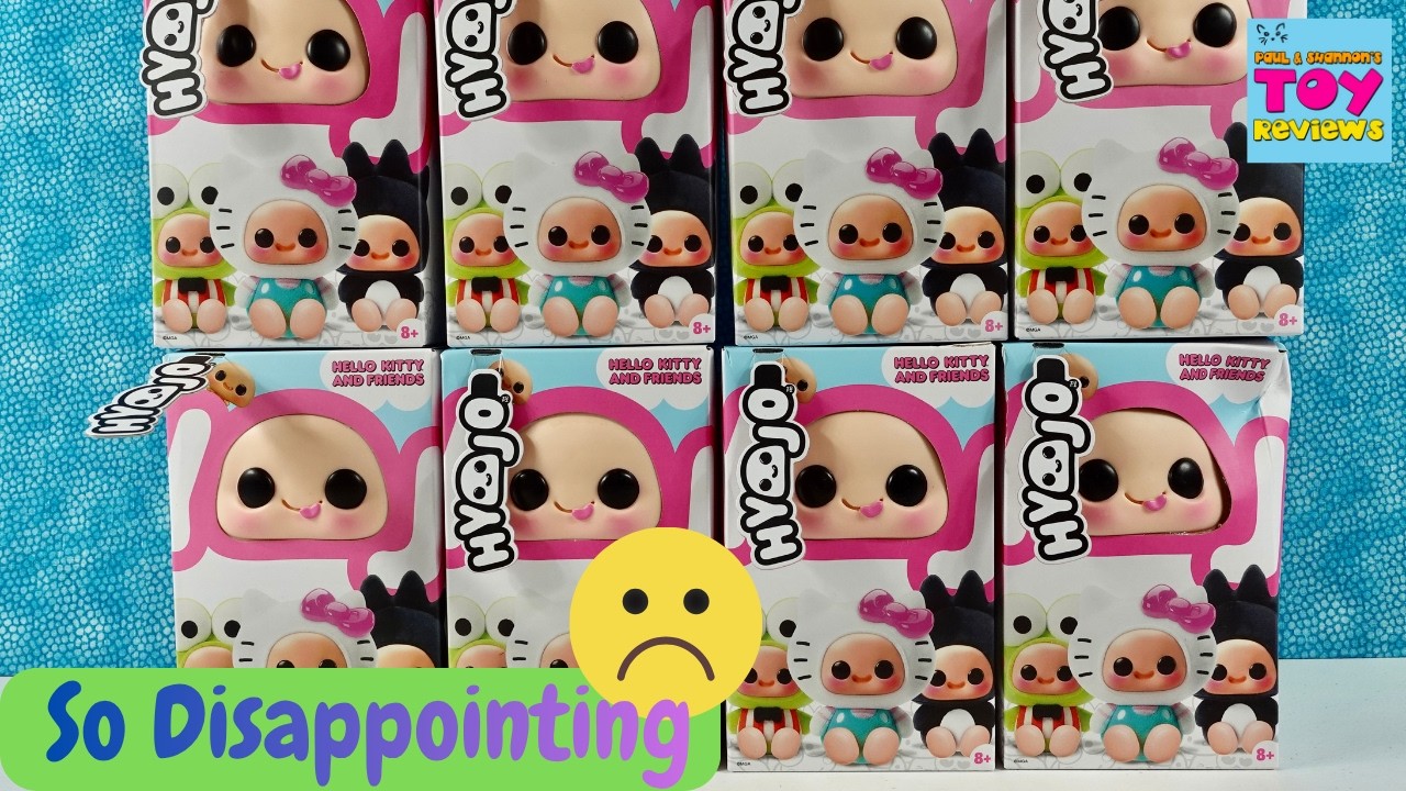 Распаковка коллекционных фигурок Hello Kitty and Friends от Hyojo из &laquo;слепых&raquo; коробочек