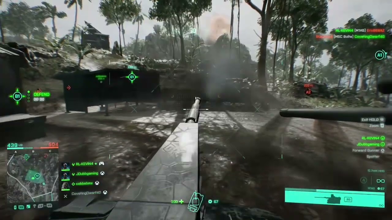 Battlefield conquest gameplay.