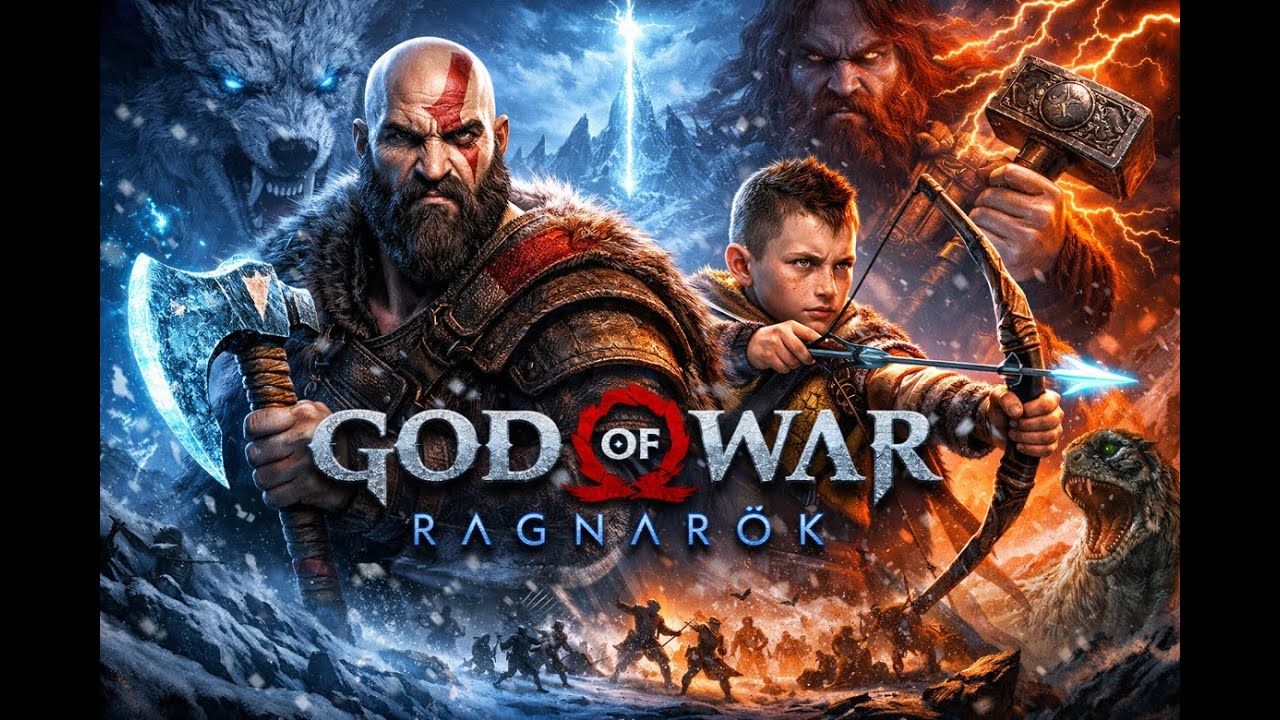 RAGNARÖK IS HERE🔥THE WAR OF GODS STARTS NOW⚡KRATOS RETURNS! ⚔️| God of War Ragnarök LIVE Story EP-1