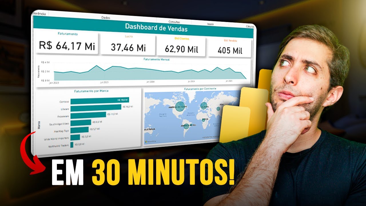 Crie um Dashboard em apenas 30 minutos no Power BI