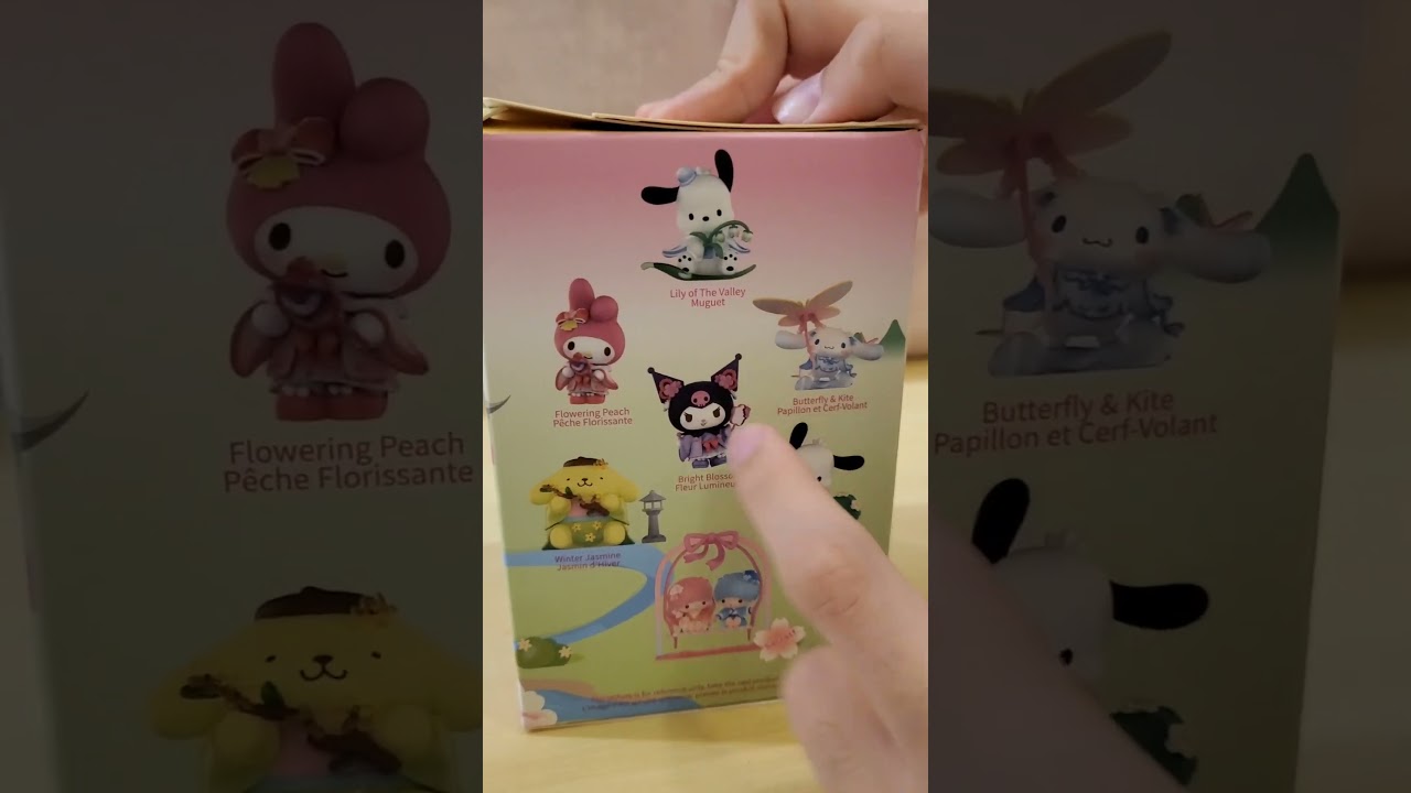 QUICK UNBOXING | SANRIO BLIND BOX FROM MINISO PH #unboxing #collection #sanrio #minisoph #mallofasia