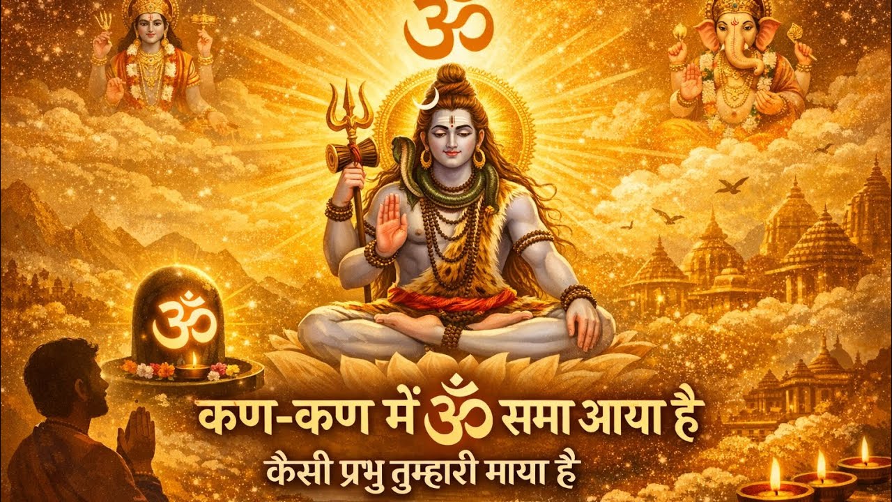 कण-कण में ॐ समा आया है | Mahadev Bhajan | Om Namah Shivay | Peaceful Shiv Bhajan