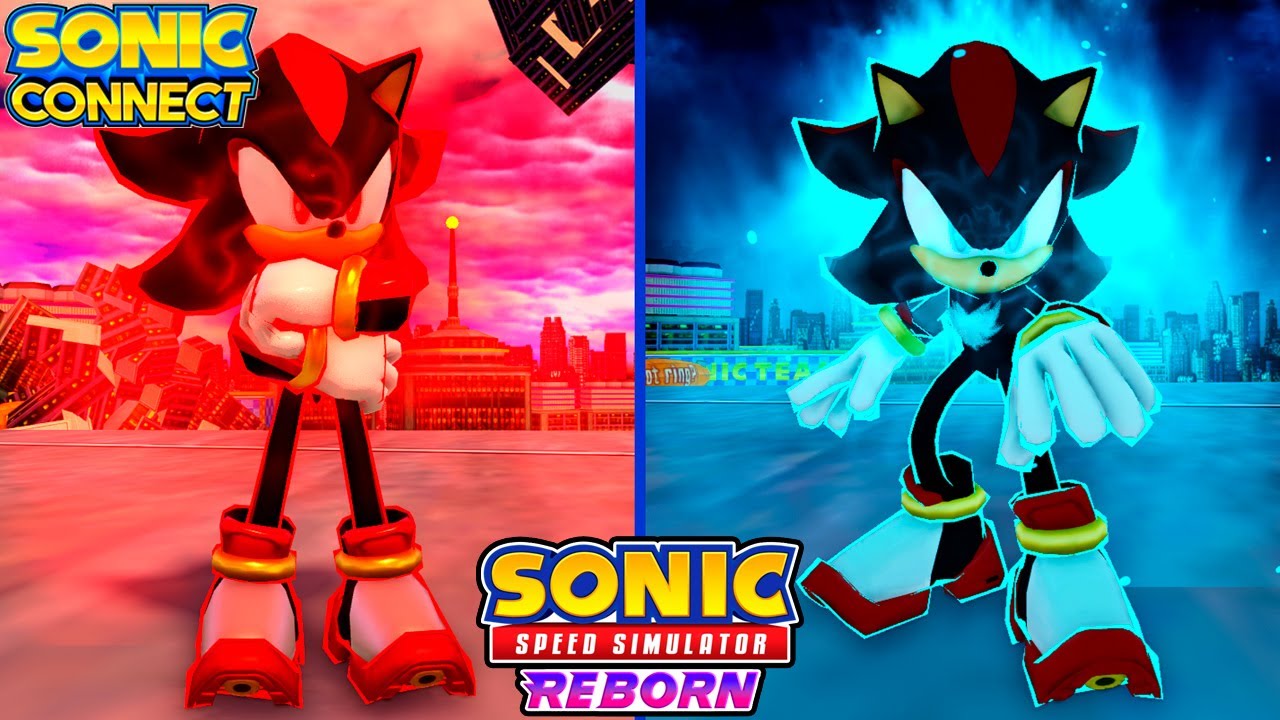 QUAL É O MELHOR SHADOW? HERO MODE OU DARK MODE? (SONIC SPEED SIMULATOR REBORN - ROBLOX)