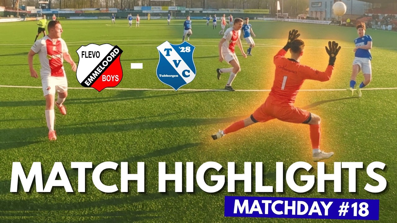We Created So Many Chances | Highlights🧤⚽️ | Flevo Boys - TVC ’28