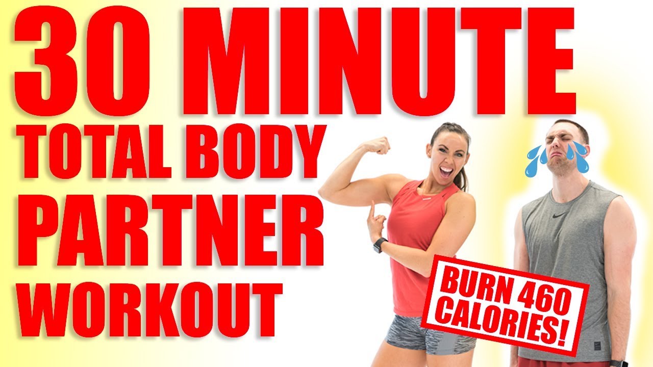 30 Minute Full Body Partner Workout 🔥Burn 460 Calories! 🔥