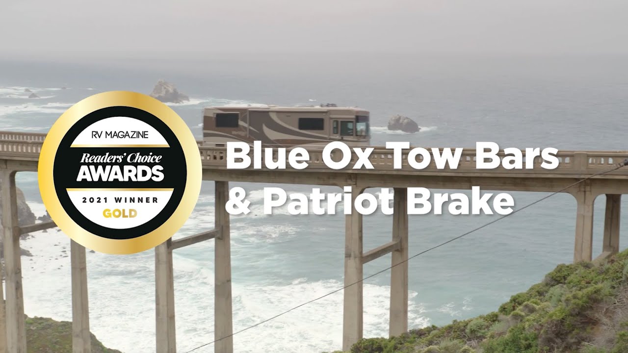 Blue Ox Wins RV Magazine's 2021 Gold Readers' Choice Award for Tow Bars and Tow Brakes