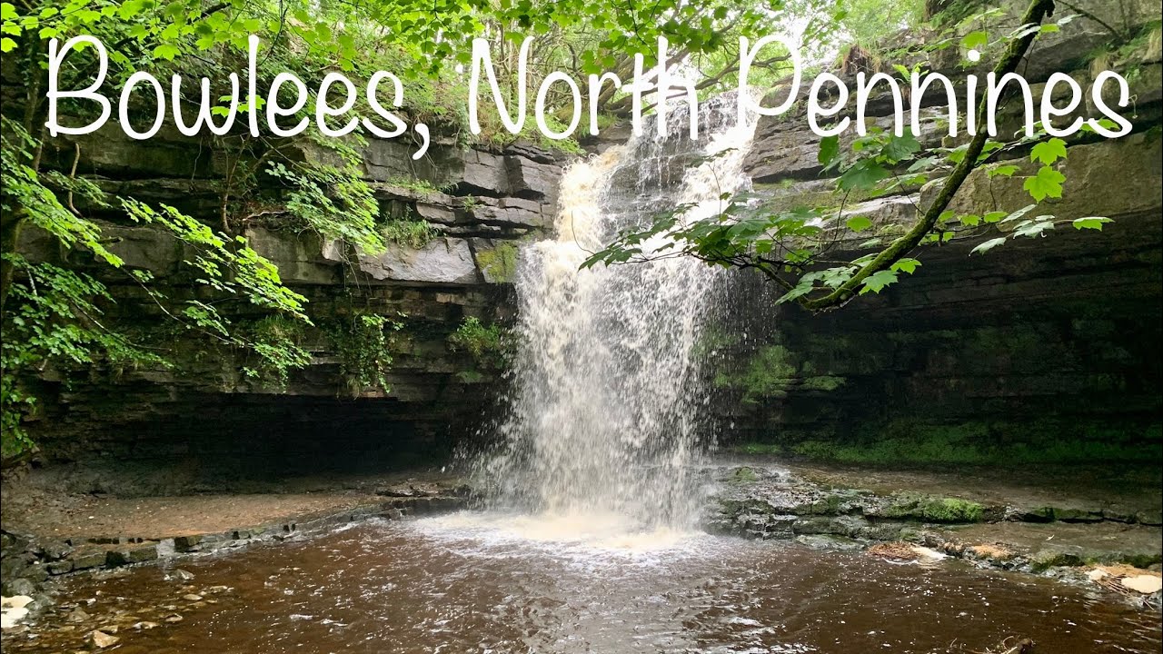 Bowlees , Summerhill Force & Gibsons cave , North Pennines 4K virtual walk        🇬🇧🏴󠁧󠁢󠁥󠁮󠁧󠁿