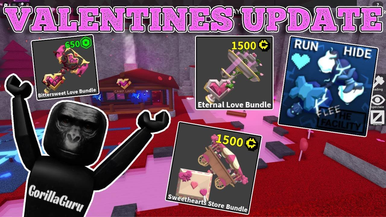 FLEE THE FACILITY VALINTINES UPDATE!!!