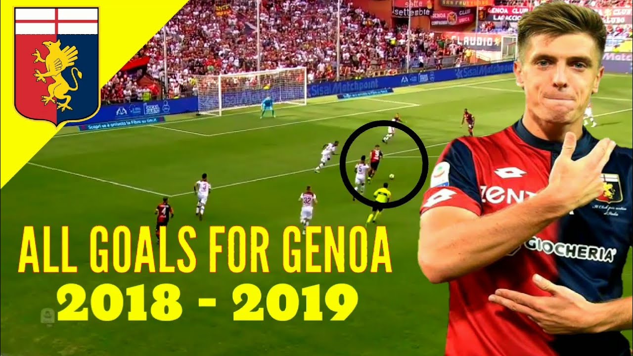 Krzysztof Piątek &bull;WELCOME TO AC MILAN &bull; ALL GOALS FOR GENOA 2018 - 2019 &bull;