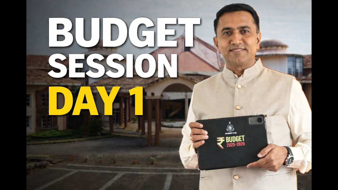 Goa Assembly Budget Session Day 1