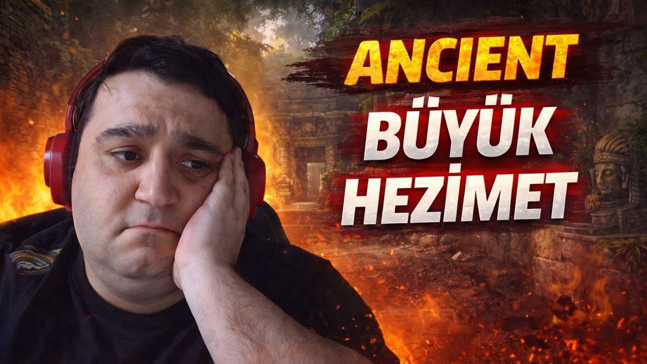 ANCIENT | BÜYÜK HEZİMET… Böyle Kaybettik | Faceit 10 LEVEL Maçı