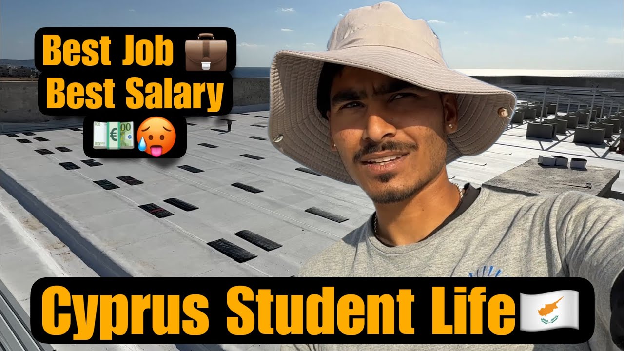 Cyprus Vich Sab Toh Jyda Salary 💶 Eh Job Vich Mildi aa 🤯? || Cyprus Student Life🇨🇾|| #cyprus #vlog 