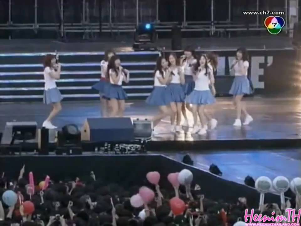 SNSD - ITNW , Complete & BB @ SMTOWN LIVE 08 BANGKOK 1/5 Feb07.2009 GIRLS' GENERATION
