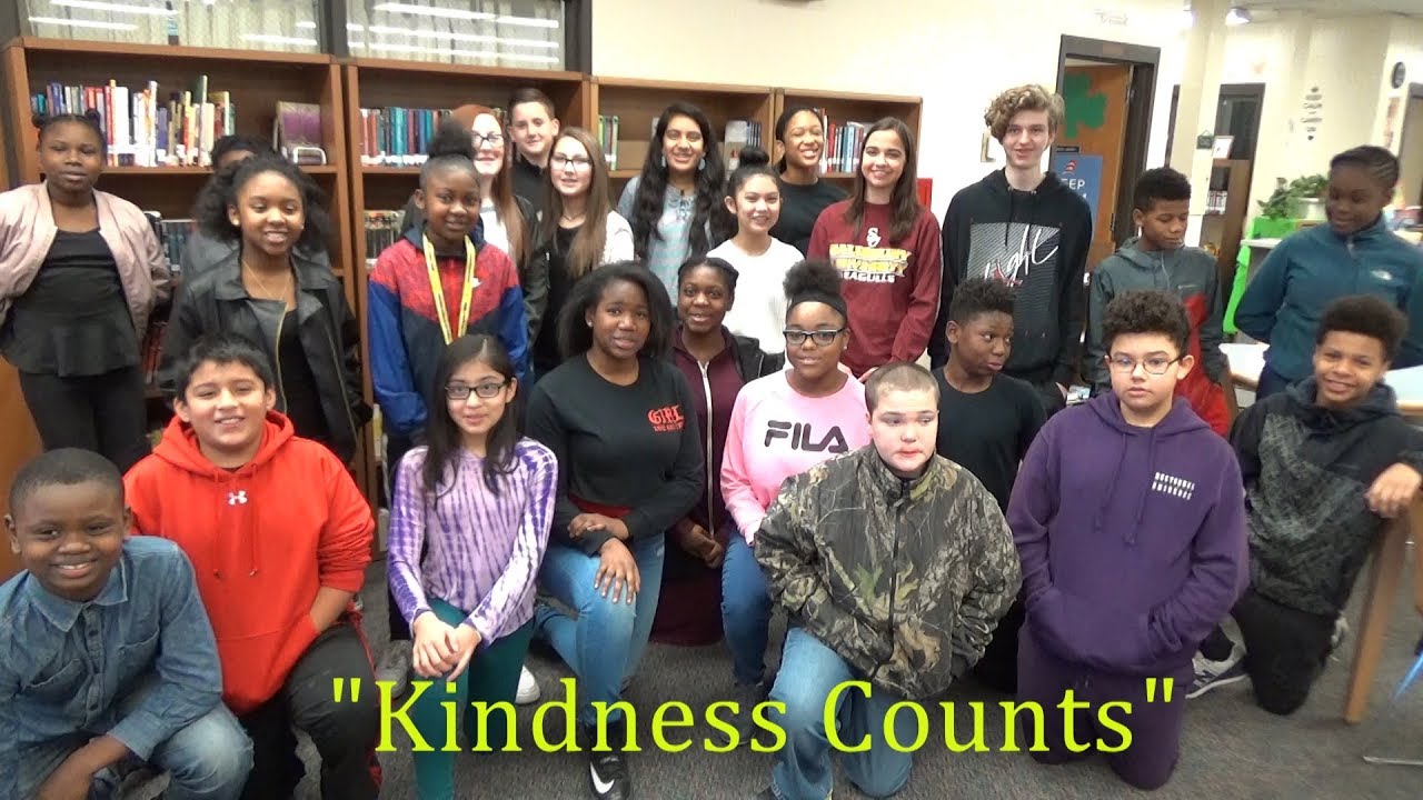 Kindness Counts at Wicomico Middle School