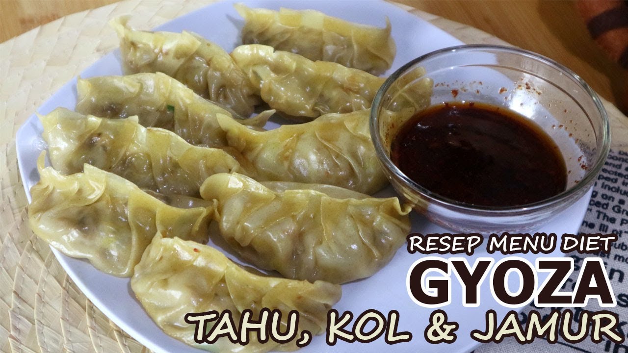Resep Makanan Diet Sehat  - Gyoza Tahu Kol & Jamur