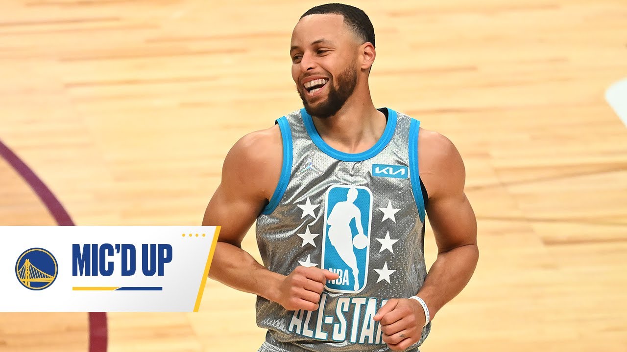 Stephen Curry MIC'D UP at 2022 NBA All-Star Game