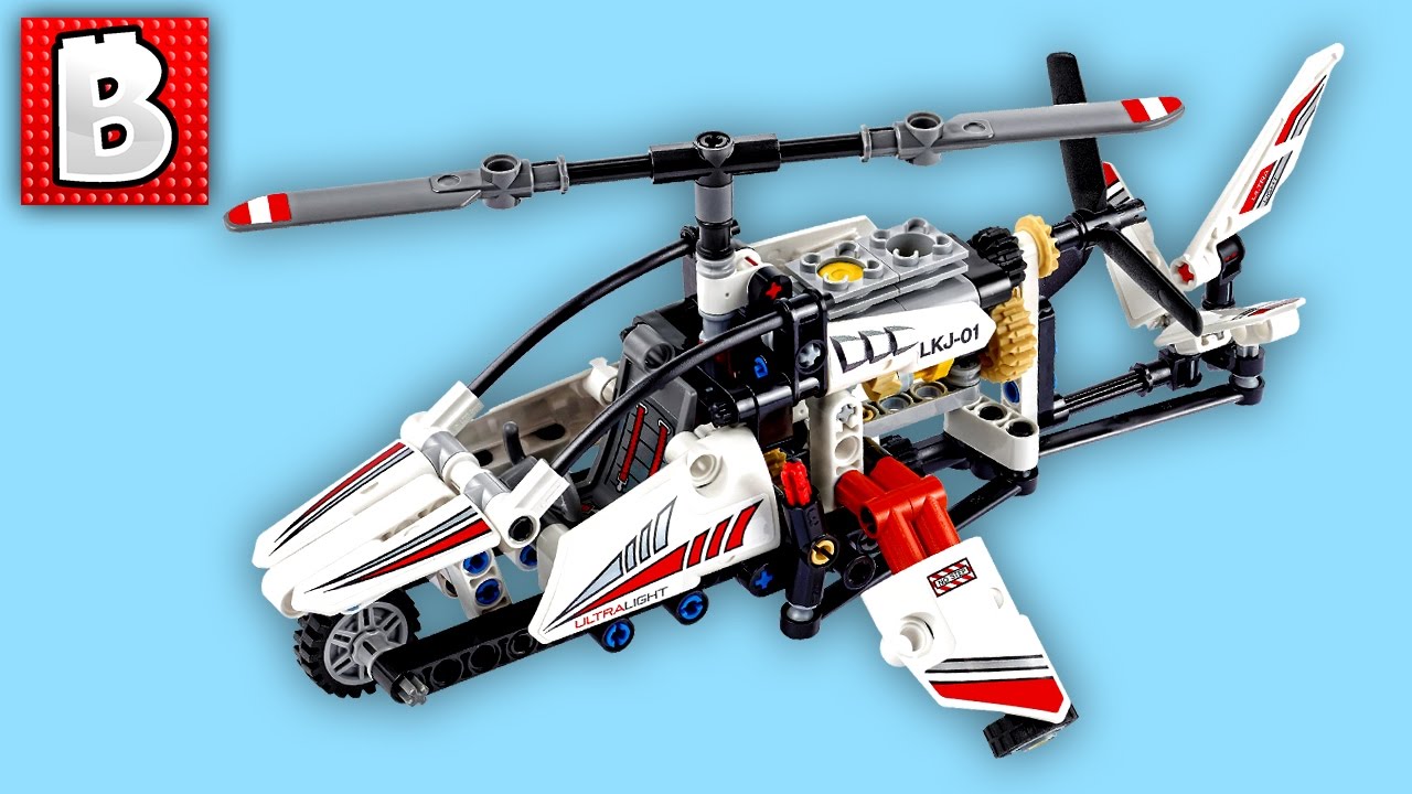 LEGO Ultralight Helicopter LIVE BUILD! Technic Set 42057