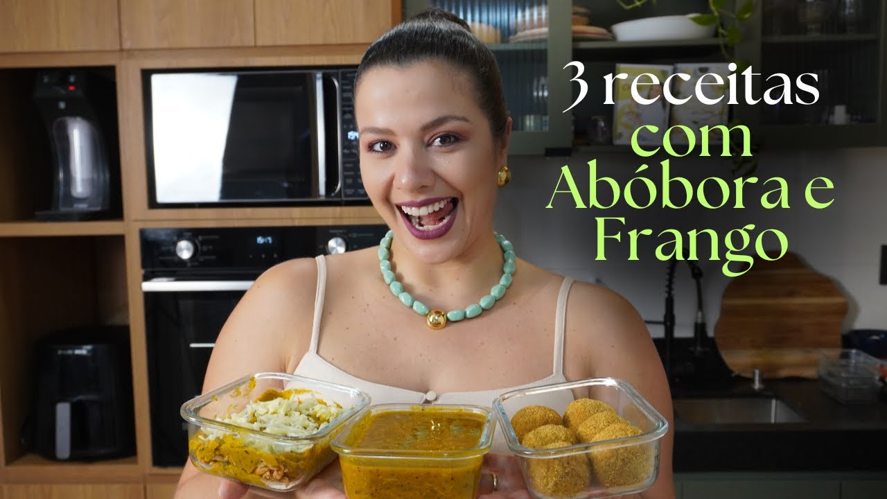 3 receitas com Abóbora e Frango
