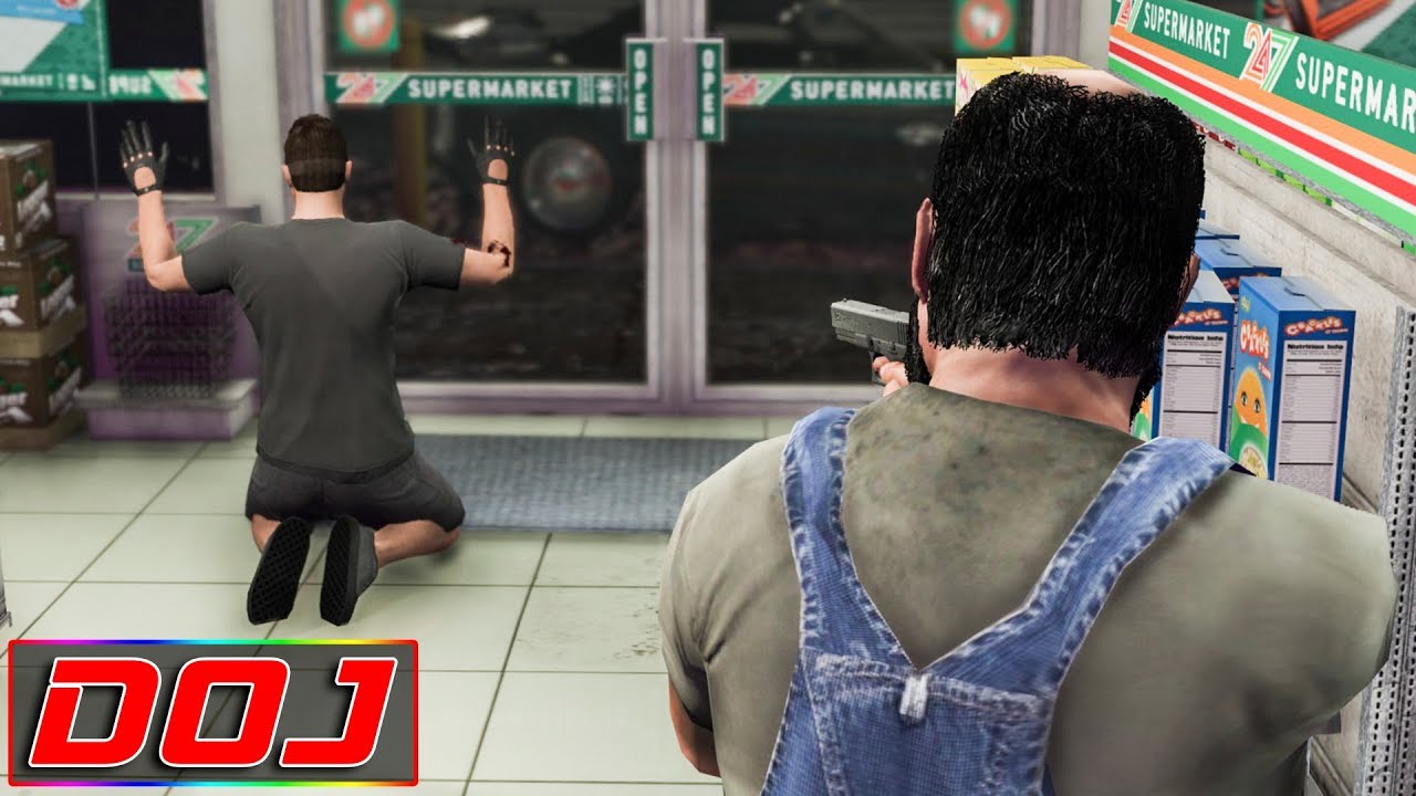GTA 5 Roleplay - DOJ #10 - Car Salesman Taken Hostage (Criminal)