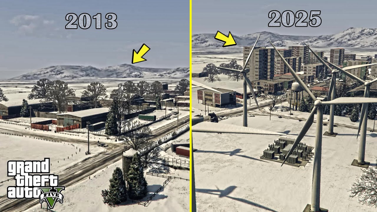 Going To North Yankton After 12 Years In GTA V - Shocking Changes!