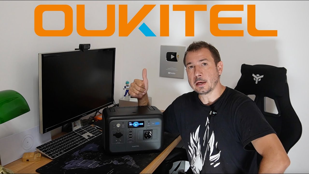 OUKITEL P800 | Stazione di Energia Portatile 800W/512Wh | Perfetta per Viaggi, Casa e Campeggio