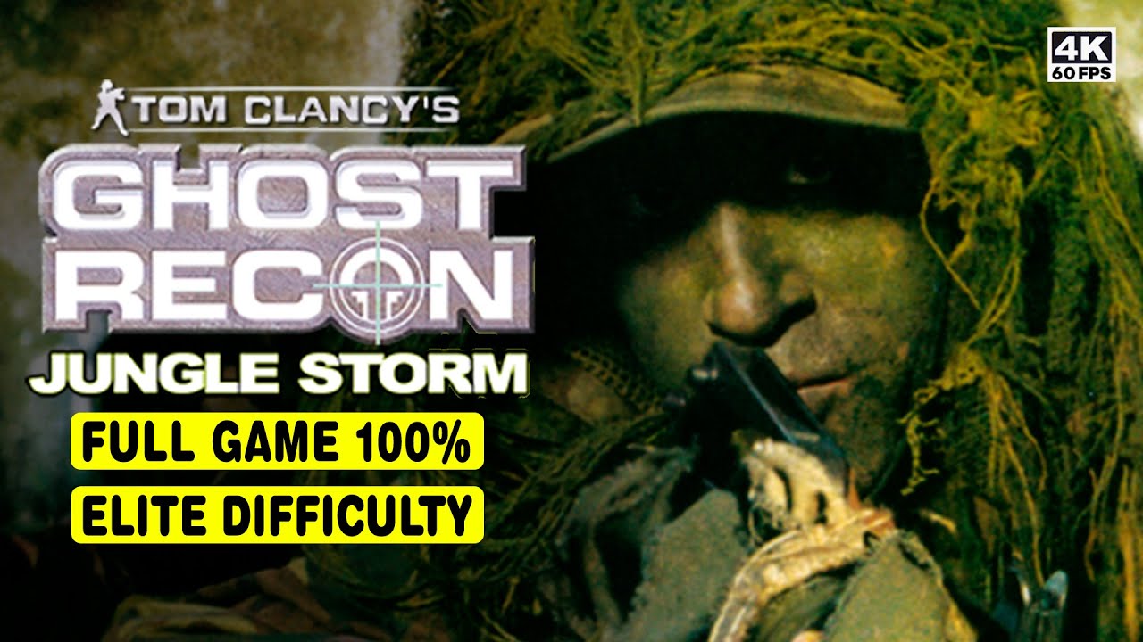 GHOST RECON: JUNGLE STORM • FULL GAME • ELITE DIFFICULTY • 4K [PCSX2]