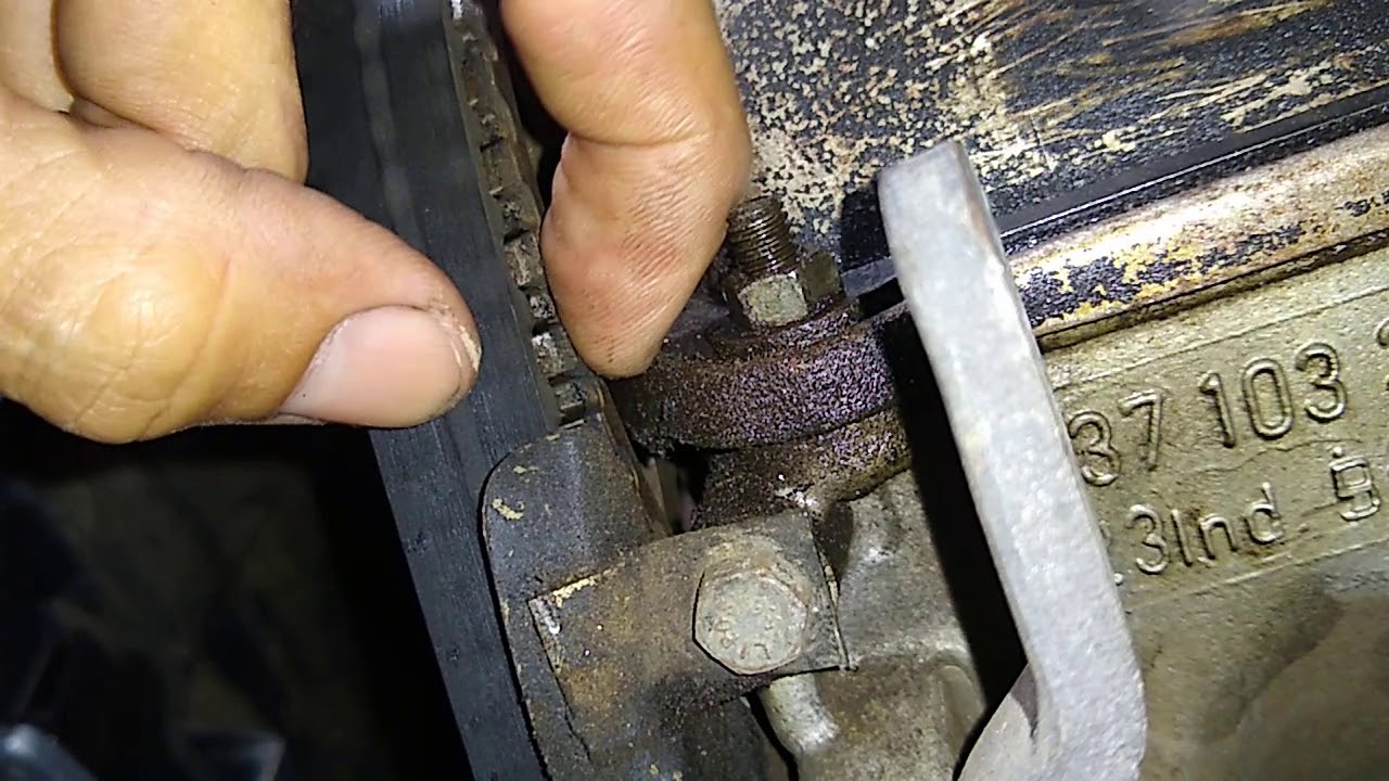 Como soltar a porca do virabrequim motor ap ,  distribuidor posição ,dicas legais