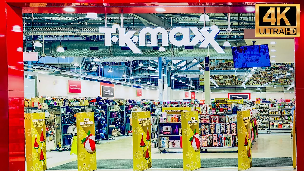 🇦🇺 Откройте для себя универмаг TK MAXX в Мельбурне, Австралия [Видео 4k]