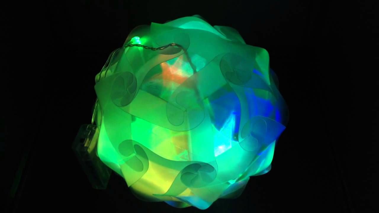 iq puzzle lamp , new material light,light through star shape