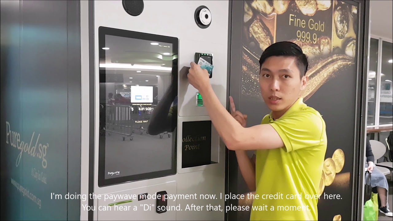 Singapore's First Puregold.sg Gold ATM Machine Official Launch At Singapore Cruise Centre