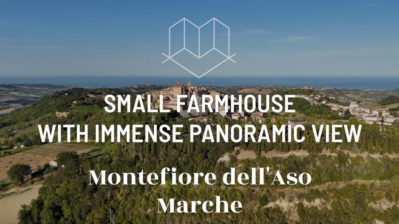 64 - SMALL FARMHOUSE WITH IMMENSE PANORAMIC VIEW, Montefiore dell’Aso - Marche